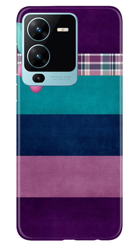Purple Blue Mobile Back Case for Vivo V25 Pro 5G (Design - 37) Purple Blue Case for Vivo V25 Pro 5G