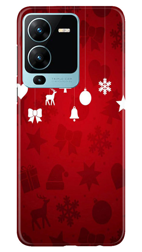 Christmas Mobile Back Case for Vivo V25 Pro 5G (Design - 78) Christmas Case for Vivo V25 Pro 5G