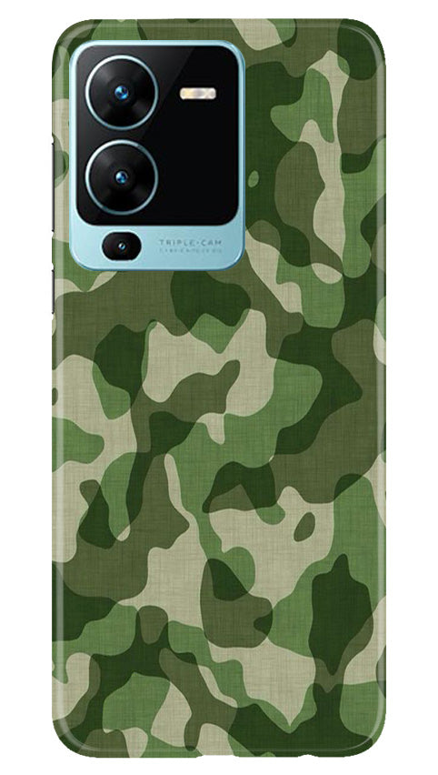 Army Camouflage Mobile Back Case for Vivo V25 Pro 5G (Design - 106) Army Camouflage Case for Vivo V25 Pro 5G (Design - 106)