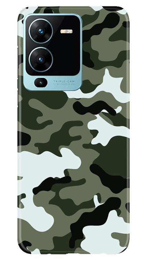 Army Camouflage Mobile Back Case for Vivo V25 Pro 5G (Design - 108) Army Camouflage Case for Vivo V25 Pro 5G (Design - 108)