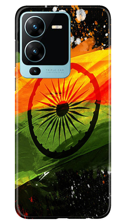 Indian Flag Mobile Back Case for Vivo V25 Pro 5G (Design - 137) Indian Flag Case for Vivo V25 Pro 5G (Design - 137)