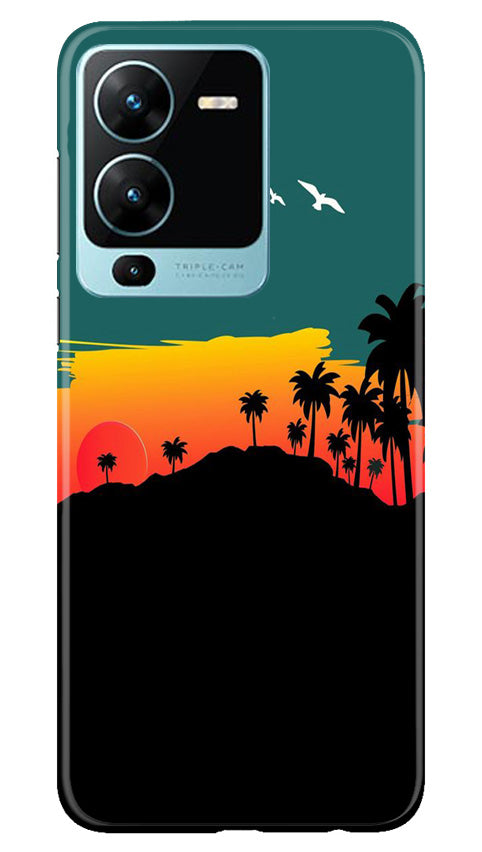 Sky Trees Mobile Back Case for Vivo V25 Pro 5G (Design - 160) Sky Trees Case for Vivo V25 Pro 5G (Design - 160)