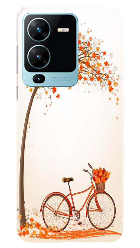 Bicycle Mobile Back Case for Vivo V25 Pro 5G (Design - 161) Bicycle Case for Vivo V25 Pro 5G (Design - 161)