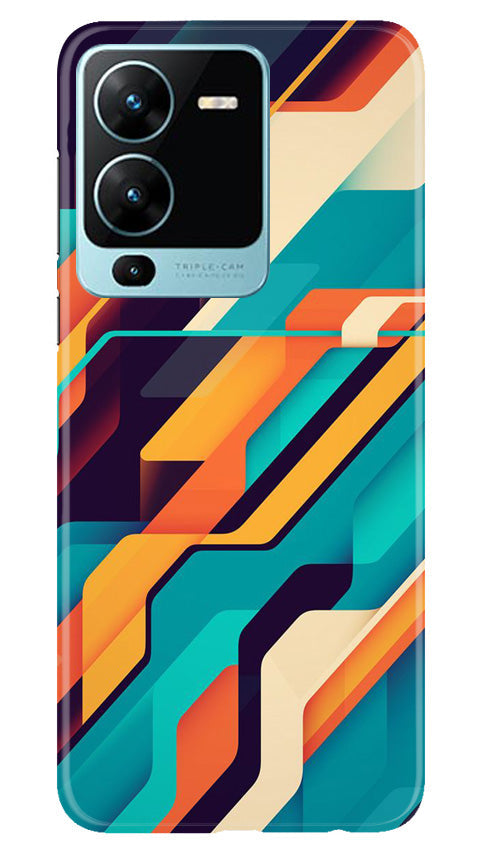 Modern Art Mobile Back Case for Vivo V25 Pro 5G (Design - 201) Modern Art Case for Vivo V25 Pro 5G (Design No. 201)