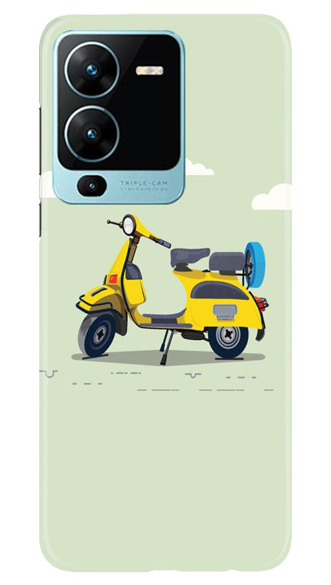 MotorCycle Mobile Back Case for Vivo V25 Pro 5G (Design - 228) MotorCycle Case for Vivo V25 Pro 5G (Design No. 228)