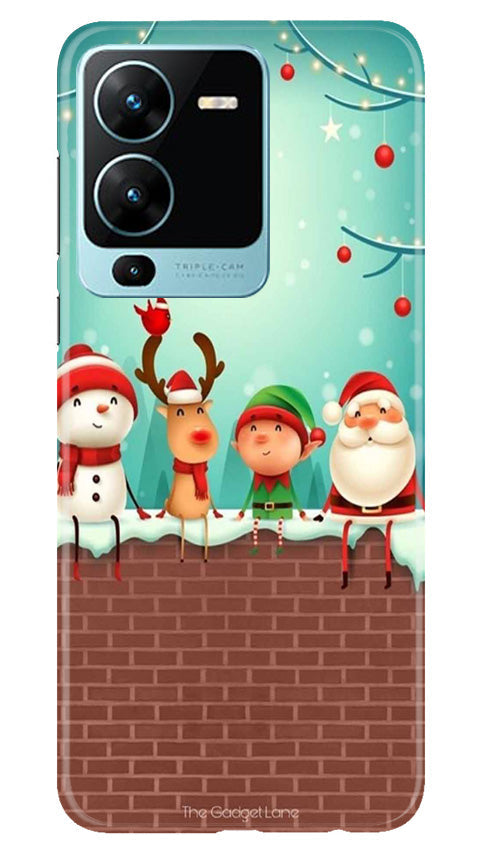 Santa Claus Mobile Back Case for Vivo V25 Pro 5G (Design - 296) Santa Claus Mobile Back Case for Vivo V25 Pro 5G (Design - 296)