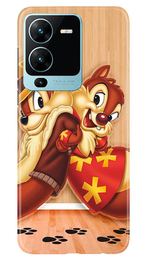 Chip n Dale Mobile Back Case for Vivo V25 Pro 5G (Design - 297) Chip n Dale Mobile Back Case for Vivo V25 Pro 5G (Design - 297)