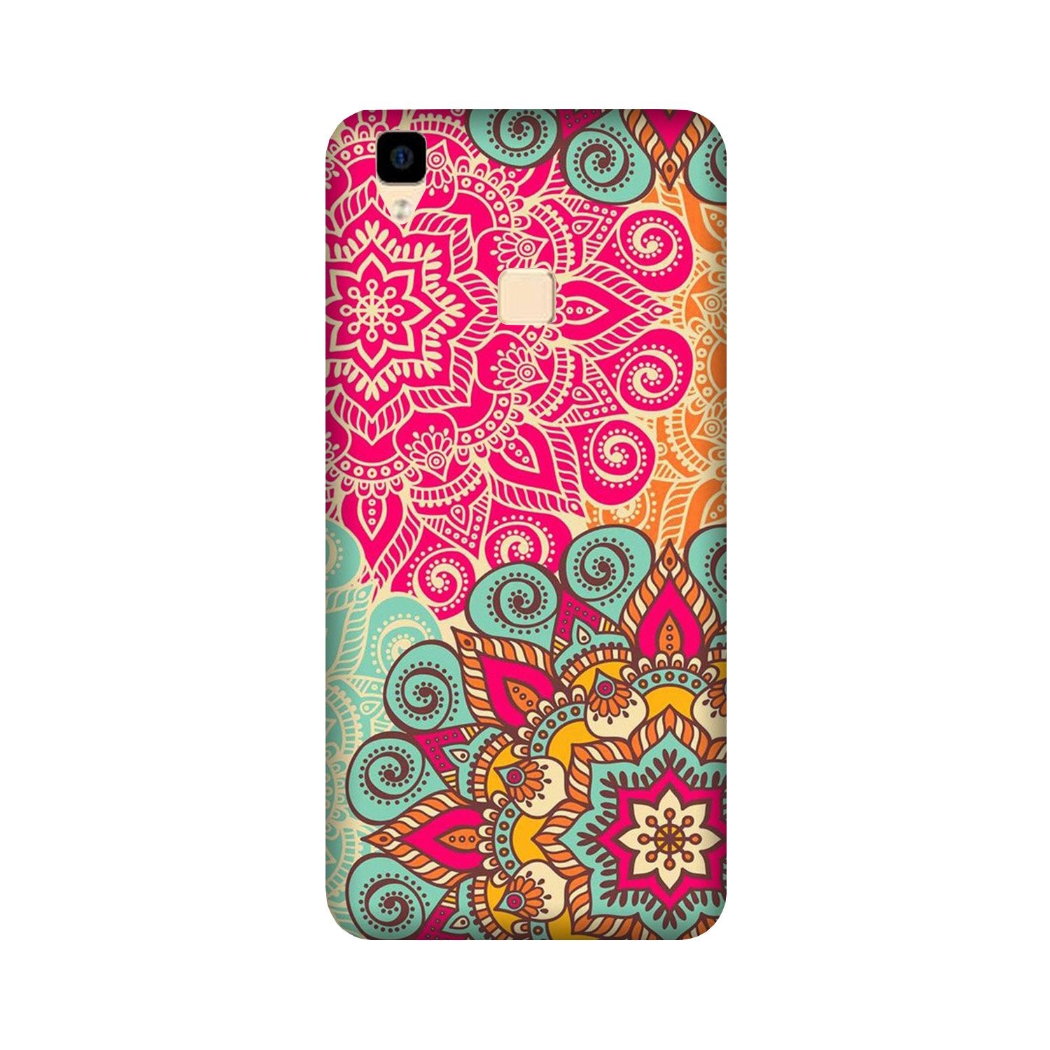 Rangoli art Case for Vivo V3 Max Rangoli art Case for Vivo V3 Max