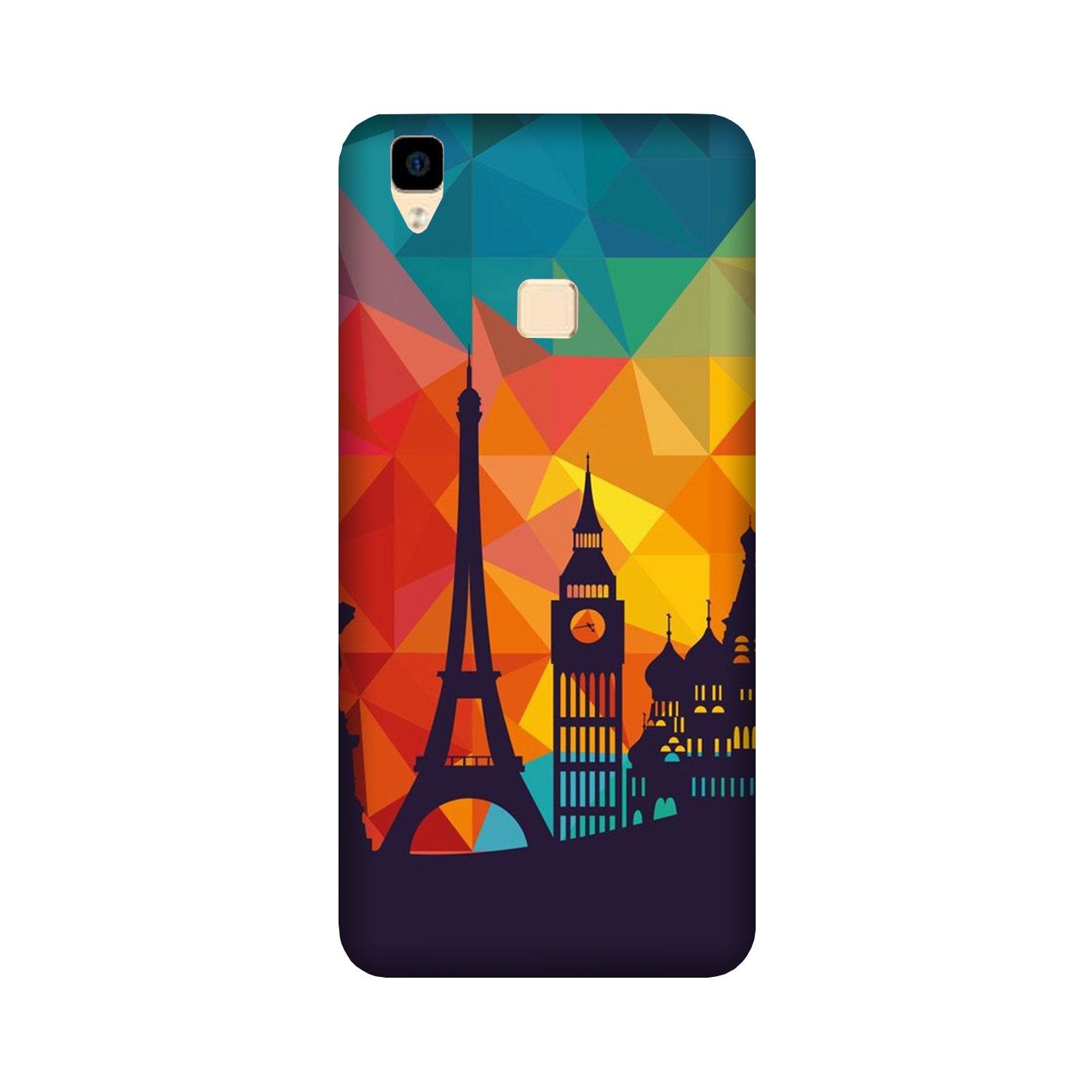 Eiffel Tower2 Case for Vivo V3 Eiffel Tower2 Case for Vivo V3