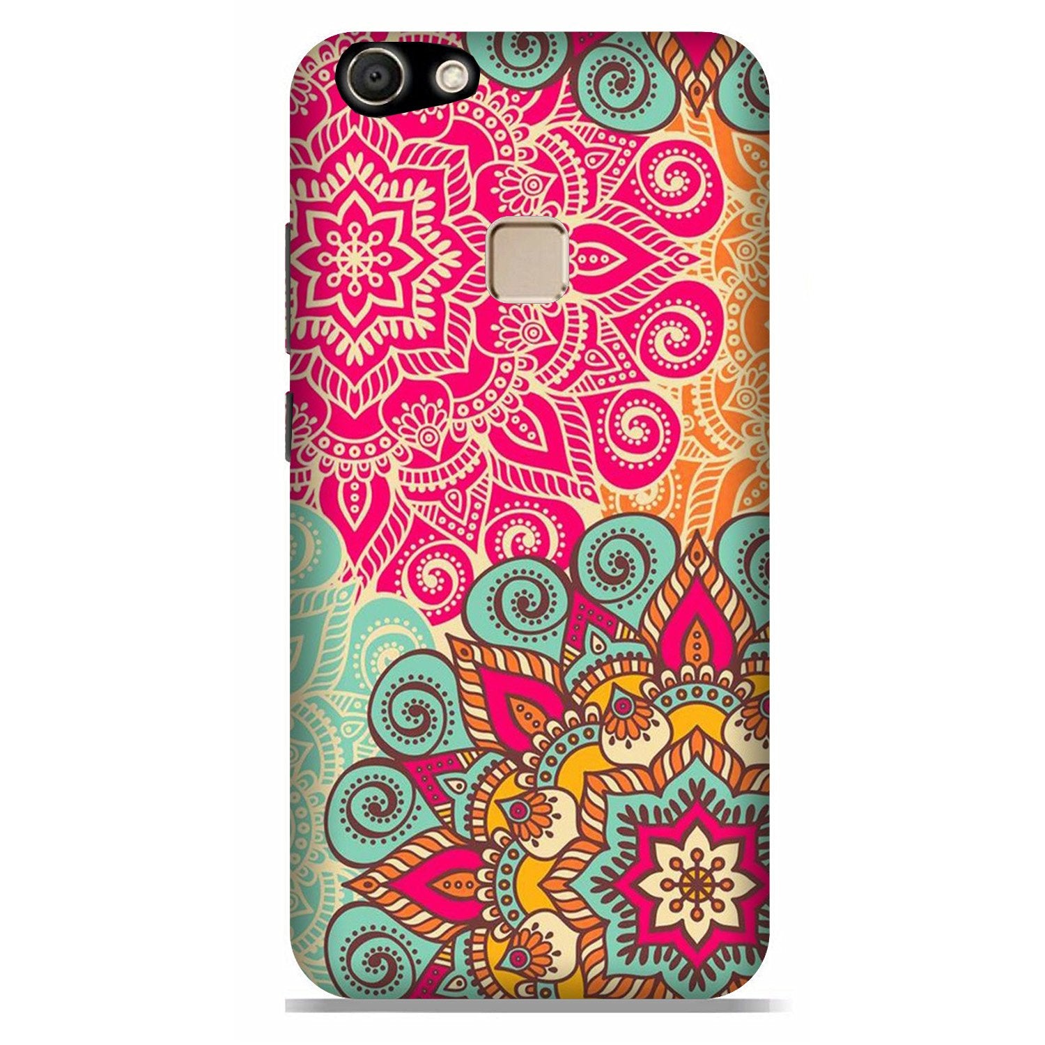 Rangoli art Case for Vivo V7 Plus Rangoli art Case for Vivo V7 Plus