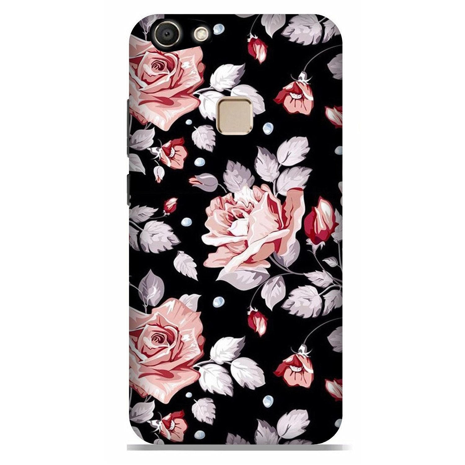 Pink rose Case for Vivo V7 Pink rose Case for Vivo V7
