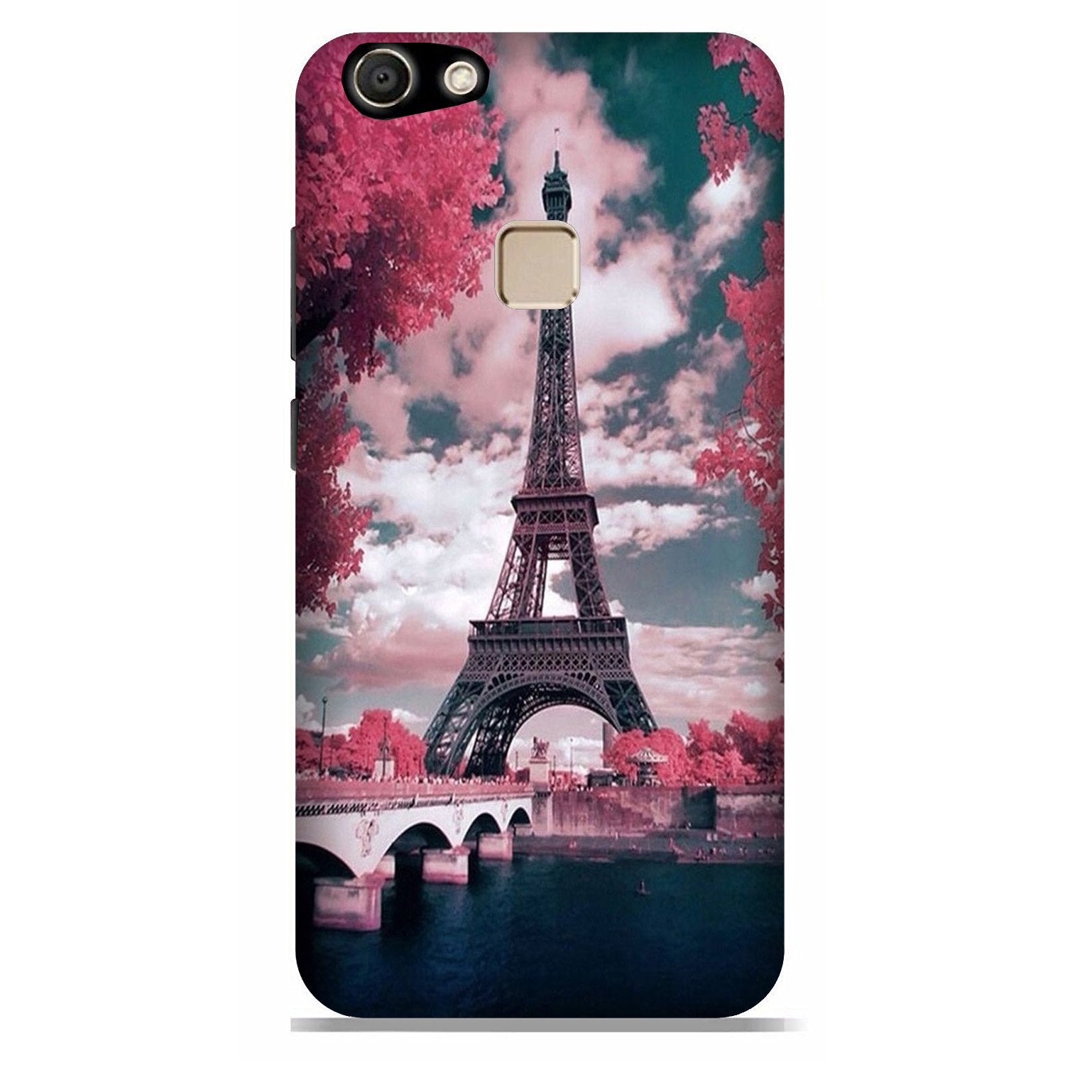 Eiffel Tower Case for Vivo V7 (Design - 101) Eiffel Tower Case for Vivo V7 (Design - 101)