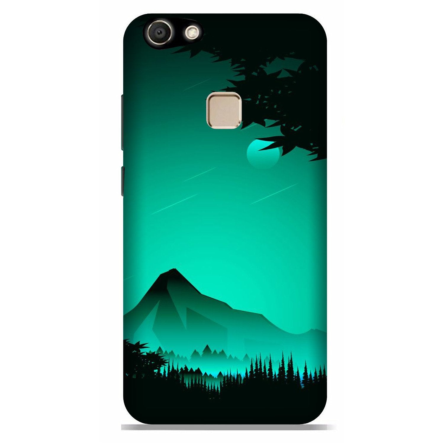 Moon Mountain Case for Vivo V7 (Design - 204) Moon Mountain Case for Vivo V7 (Design - 204)