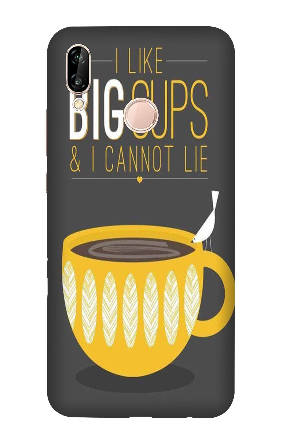 Big Cups Coffee Mobile Back Case for Honor 10 Lite (Design - 352) Big Cups Coffee Mobile Back Case for Honor 10 Lite (Design - 352)