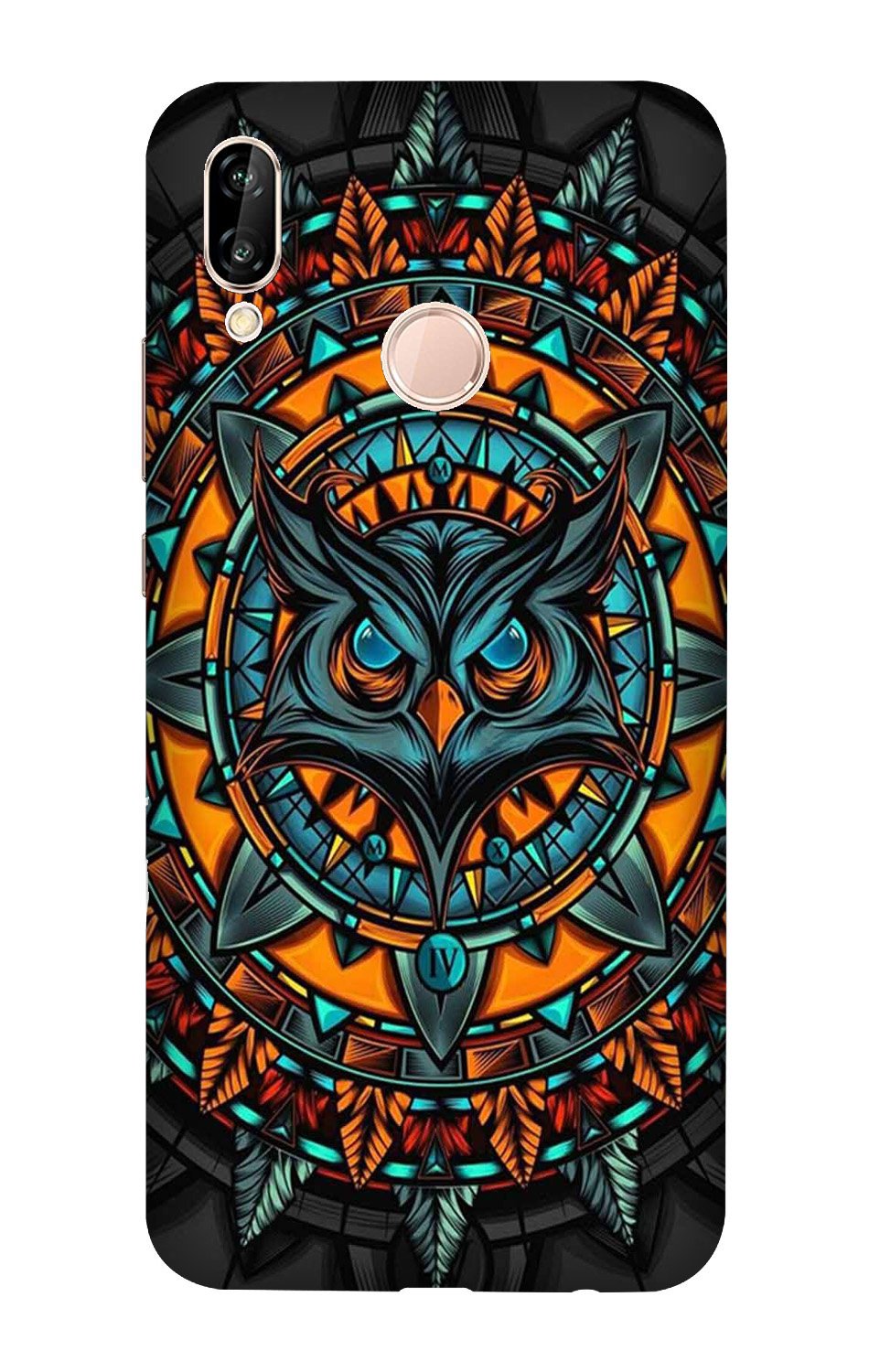 Owl Mobile Back Case for Vivo V9/Y85 (Design - 360)