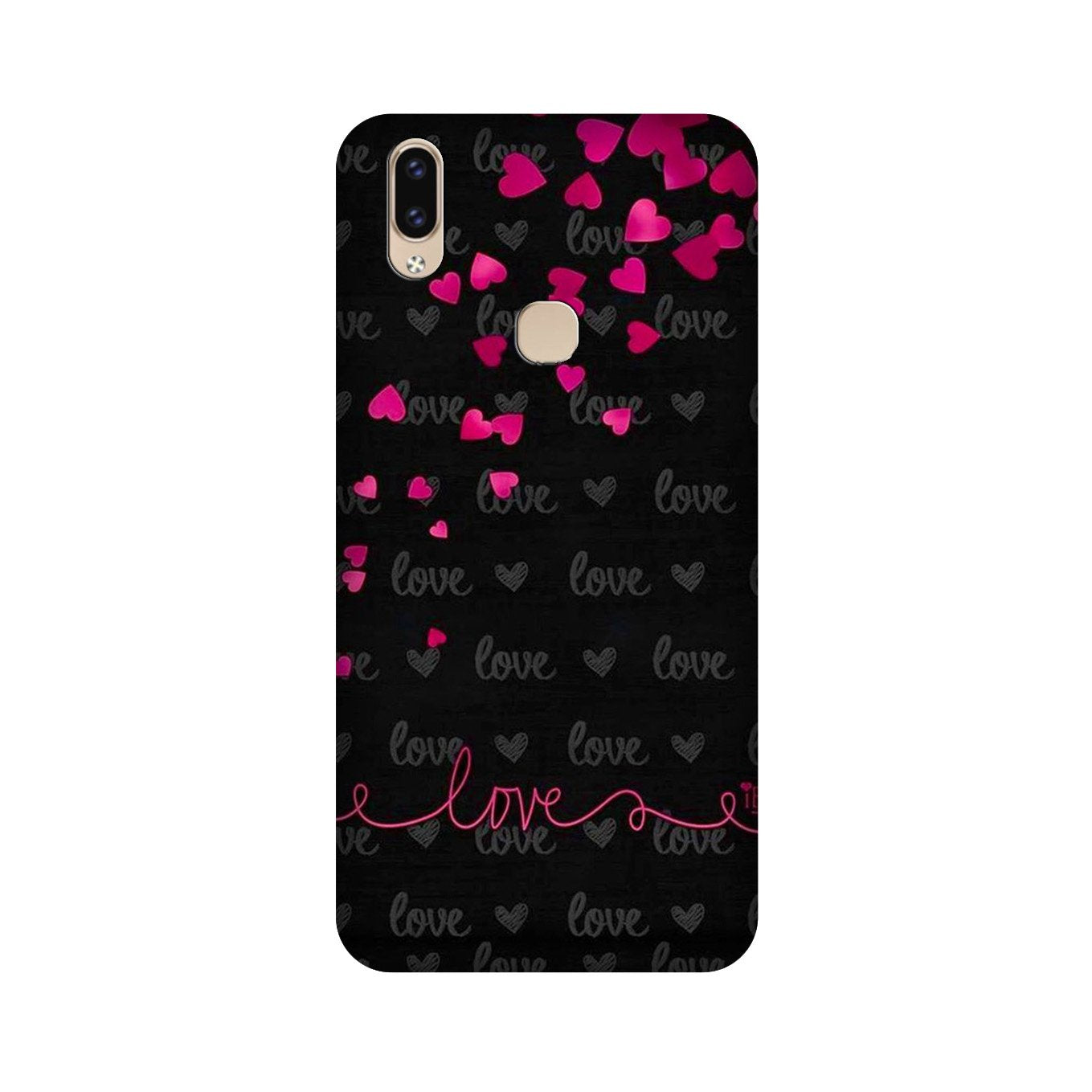 Love in Air Mobile Back Case for Vivo V9 pro (Design - 89) Love in Air Case for Vivo V9 pro