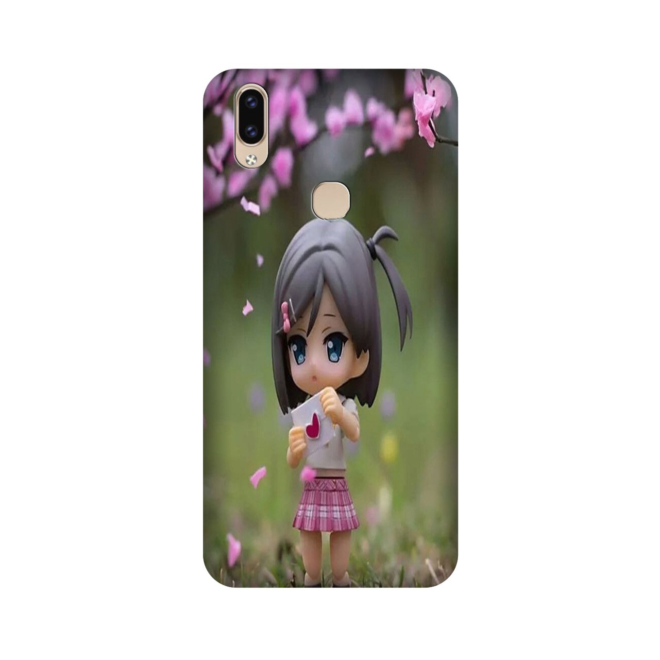 Cute Girl Mobile Back Case for Vivo V9 pro (Design - 92) Cute Girl Case for Vivo V9 pro