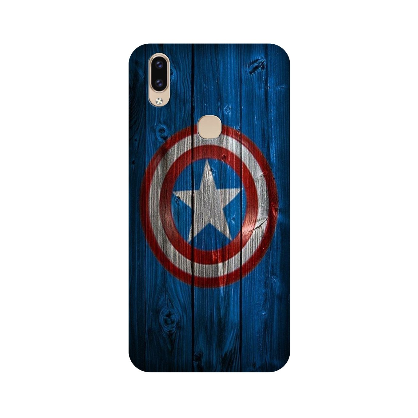 Captain America Superhero Mobile Back Case for Vivo V9 pro (Design - 118) Captain America Superhero Case for Vivo V9 pro (Design - 118)