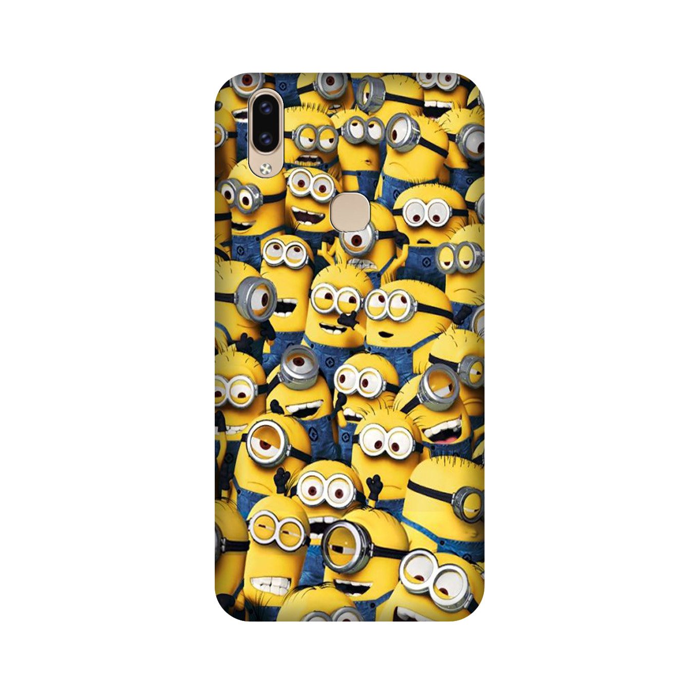 Minions Mobile Back Case for Vivo V9 pro (Design - 126) Minions Case for Vivo V9 pro (Design - 126)
