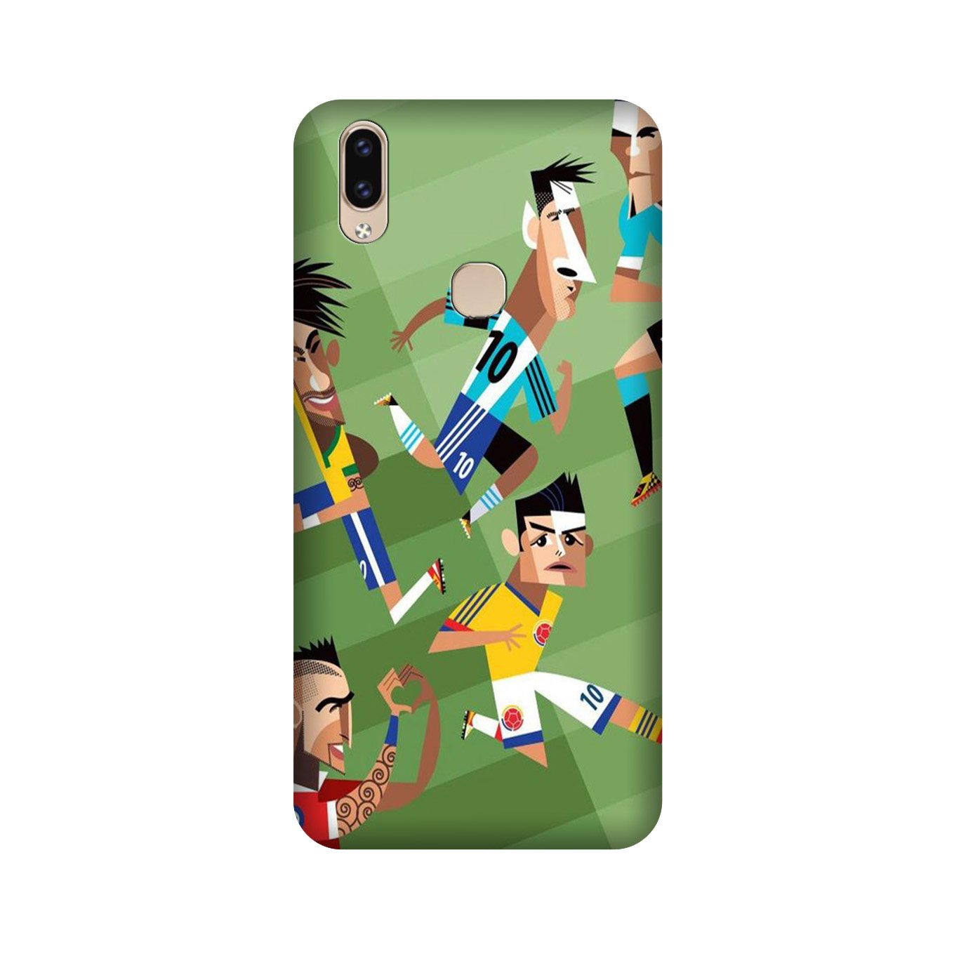 Football Mobile Back Case for Vivo V9 pro (Design - 166) Football Case for Vivo V9 pro (Design - 166)