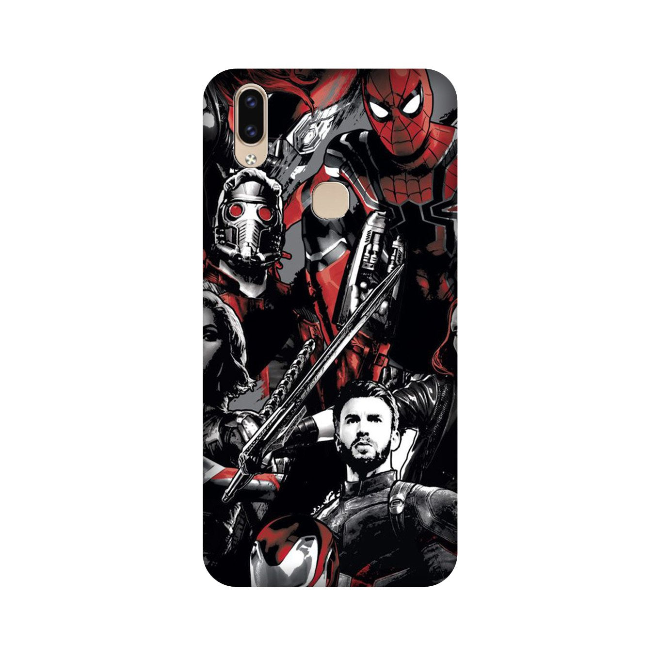 Avengers Mobile Back Case for Vivo V9 pro (Design - 190) Avengers Case for Vivo V9 pro (Design - 190)