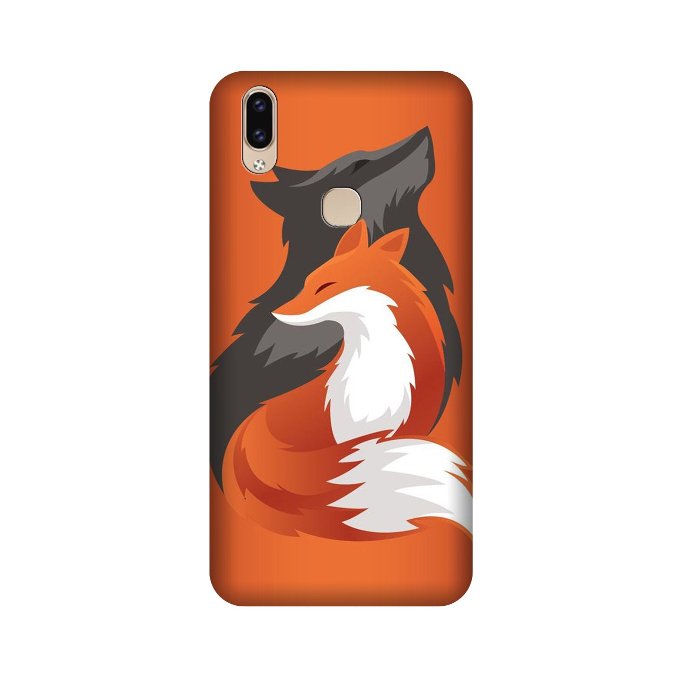 Wolf Mobile Back Case for Vivo V9 pro (Design - 224) Wolf Case for Vivo V9 pro (Design No. 224)