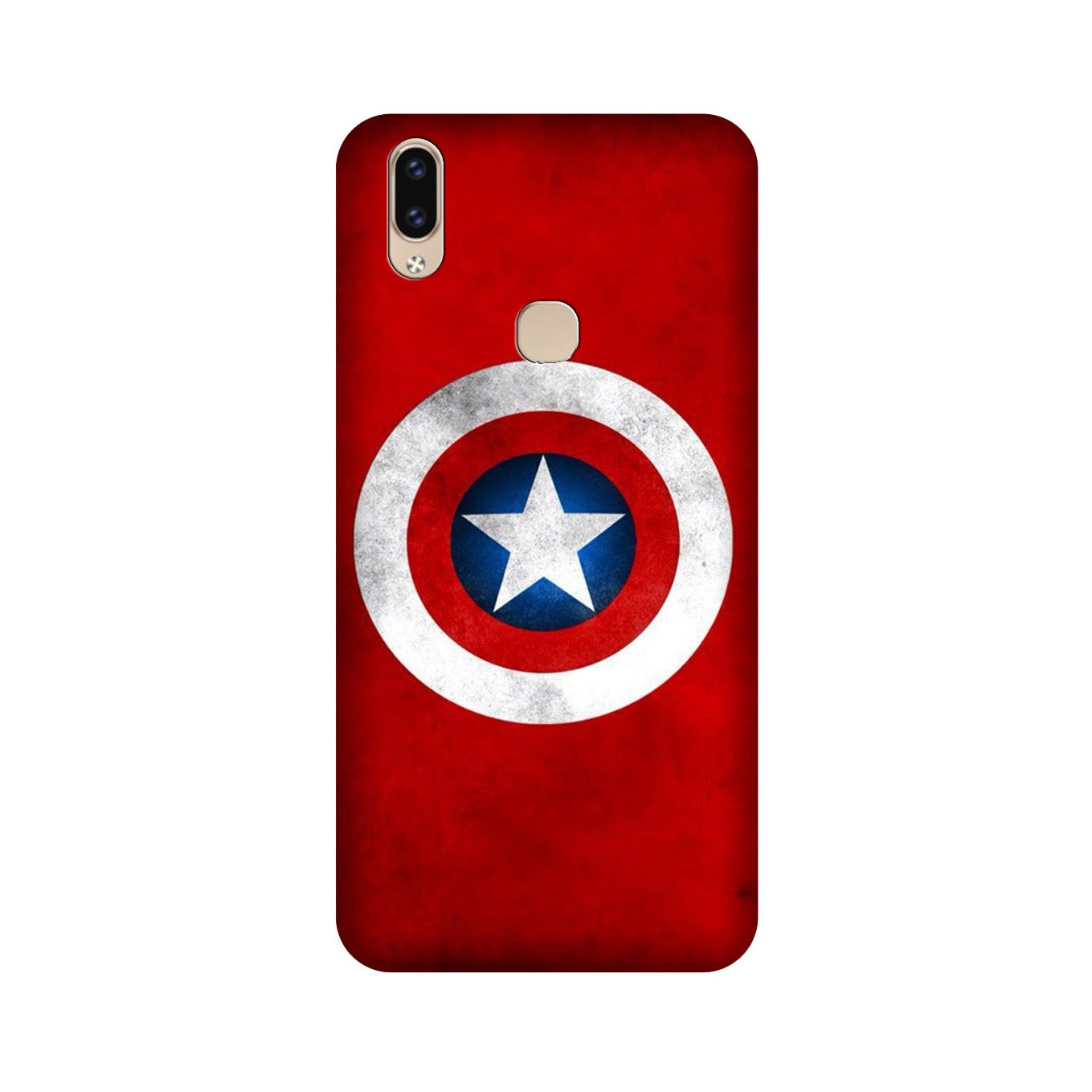 Captain America Mobile Back Case for Vivo V9 pro (Design - 249) Captain America Case for Vivo V9 pro (Design No. 249)
