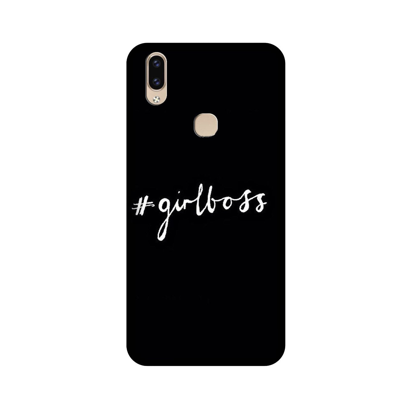 #GirlBoss Mobile Back Case for Vivo V9 pro (Design - 266) #GirlBoss Case for Vivo V9 pro (Design No. 266)