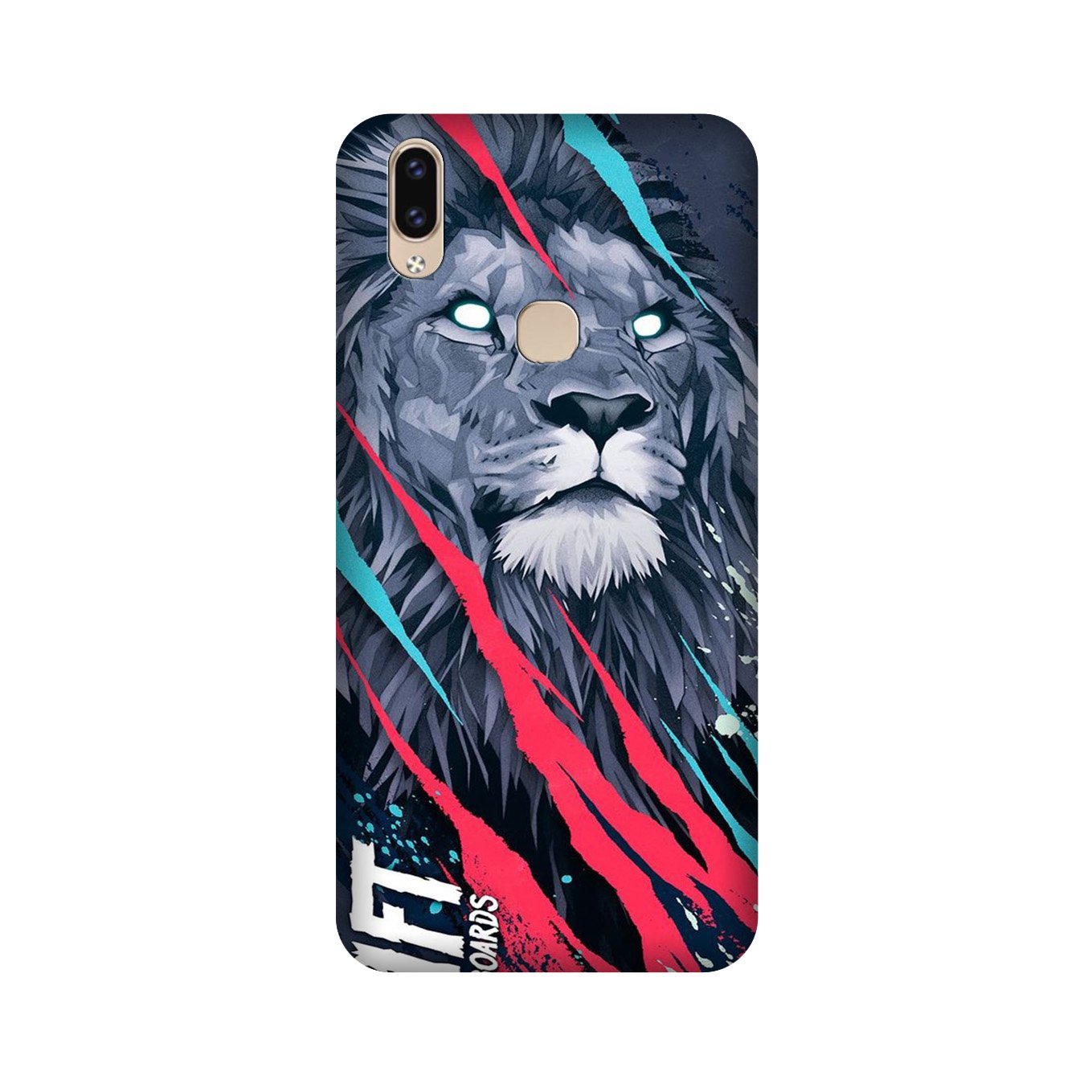 Lion Mobile Back Case for Vivo V9 pro (Design - 278) Lion Case for Vivo V9 pro (Design No. 278)