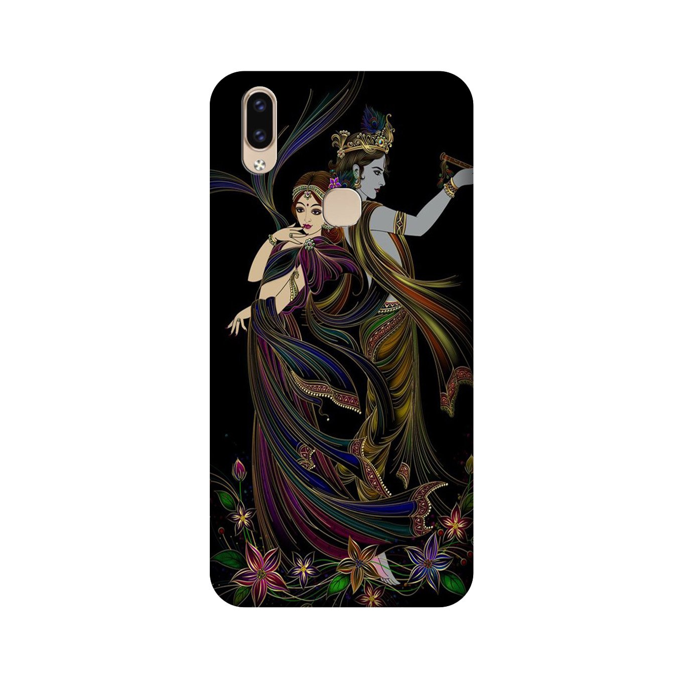 Radha Krishna Mobile Back Case for Vivo V9 pro (Design - 290) Radha Krishna Case for Vivo V9 pro (Design No. 290)