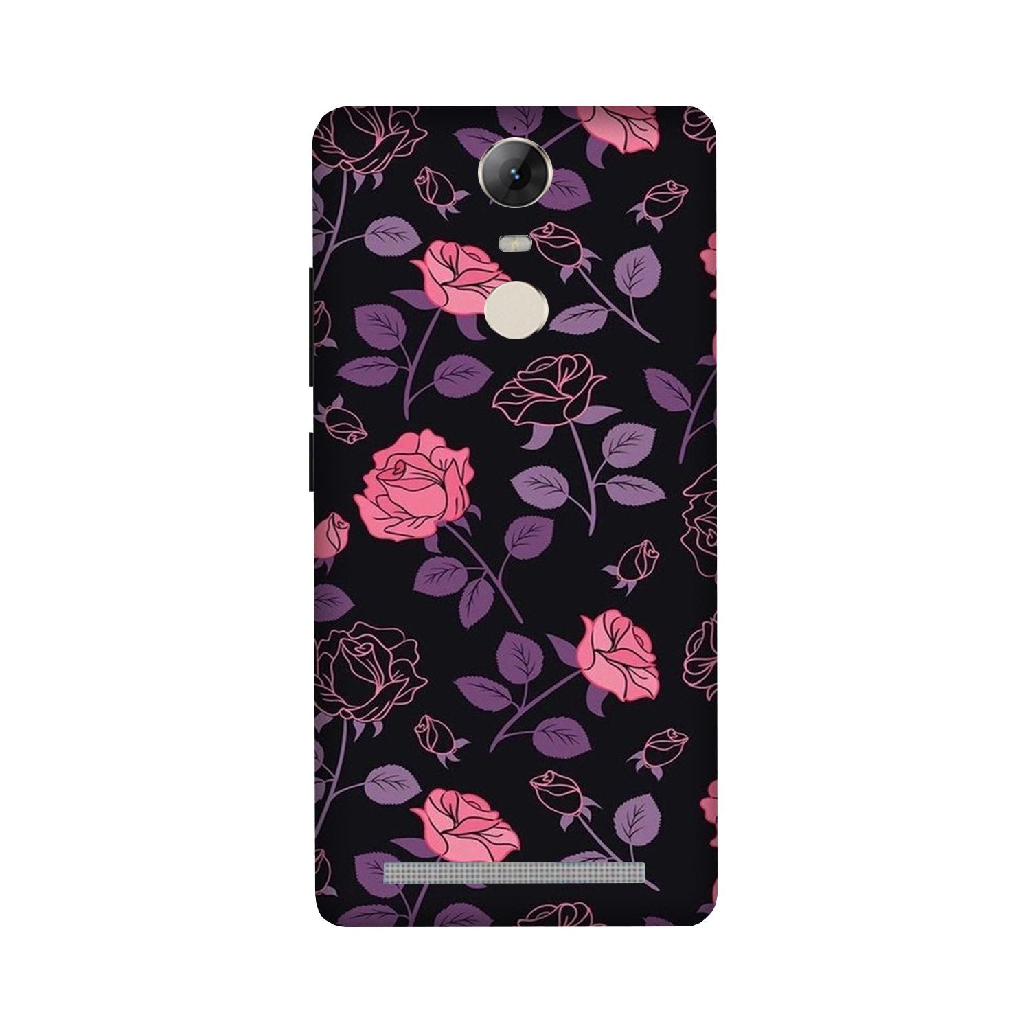 Rose Pattern Mobile Back Case for Lenovo Vibe K5 Note (Design - 2) Rose Pattern Case for Lenovo Vibe K5 Note