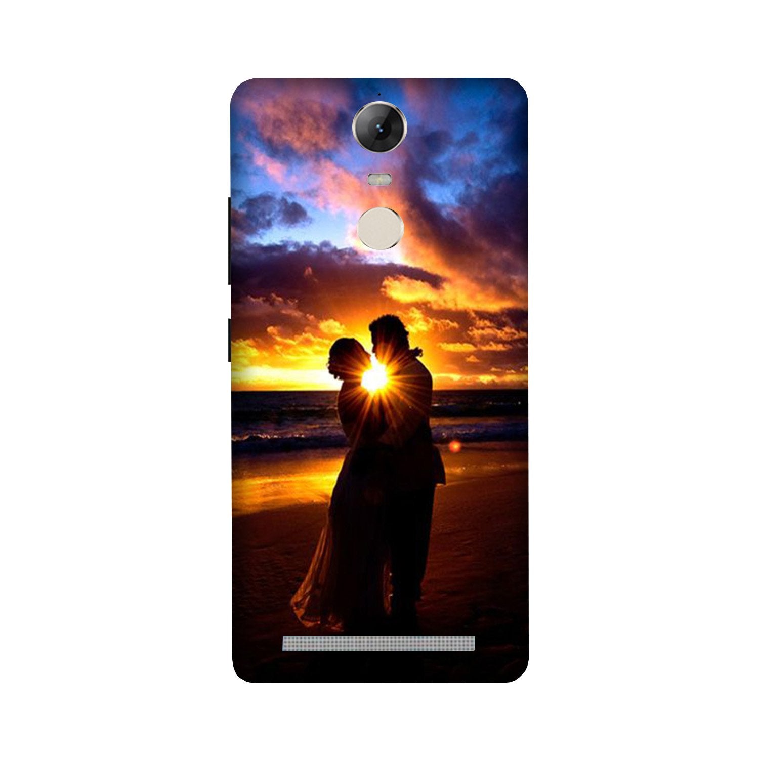 Couple Sea shore Mobile Back Case for Lenovo Vibe K5 Note (Design - 13) Couple Sea shore Case for Lenovo Vibe K5 Note