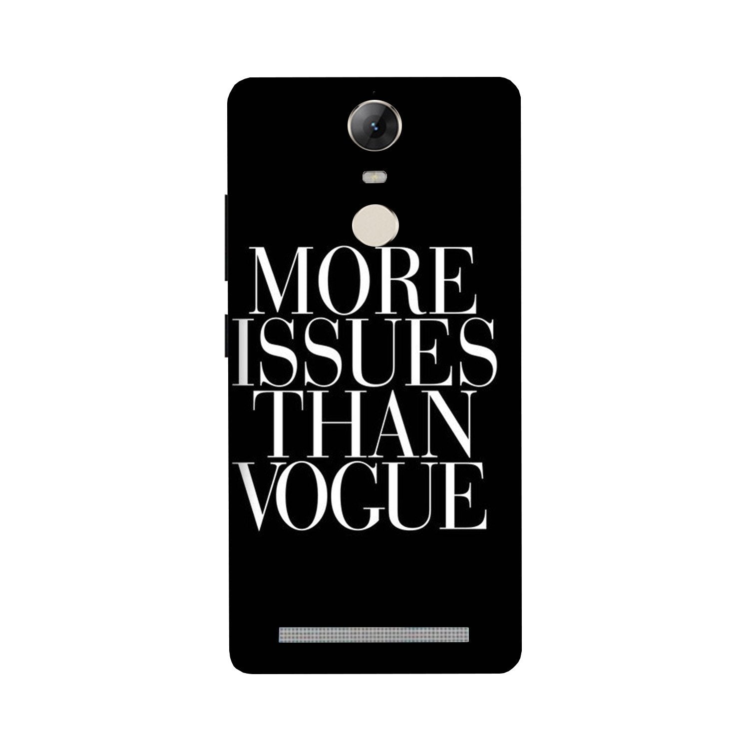 More Issues than Vague Mobile Back Case for Lenovo Vibe K5 Note (Design - 74) More Issues than Vague Case for Lenovo Vibe K5 Note