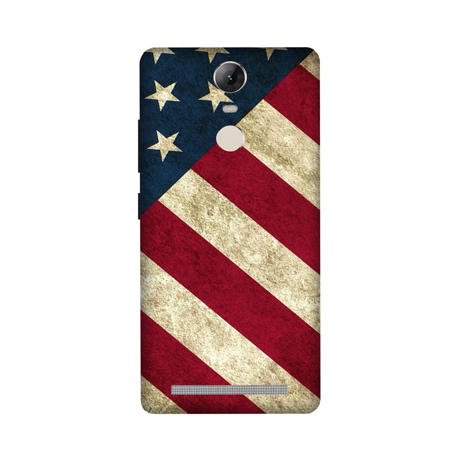 America Mobile Back Case for Lenovo Vibe K5 Note (Design - 79) America Case for Lenovo Vibe K5 Note