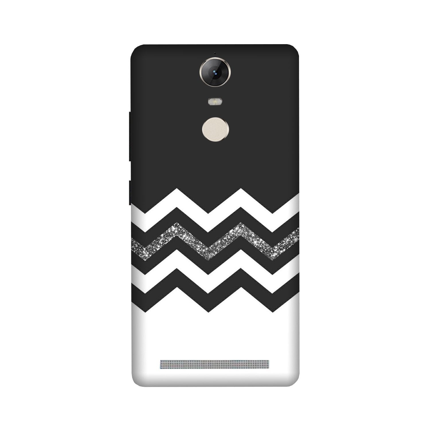 Black white Pattern2Mobile Back Case for Lenovo Vibe K5 Note (Design - 83) Black white Pattern2Case for Lenovo Vibe K5 Note
