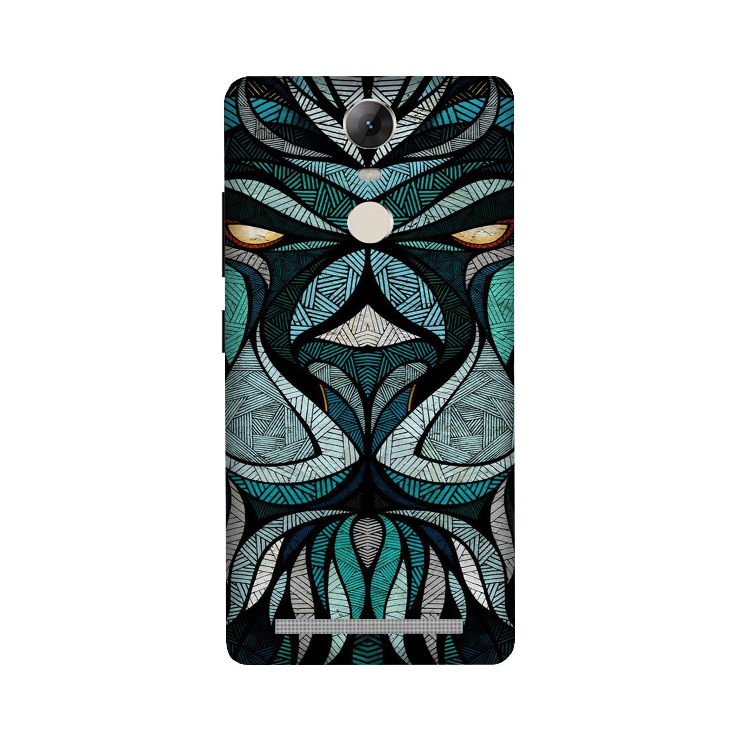 Lion Mobile Back Case for Lenovo Vibe K5 Note (Design - 97) Lion Case for Lenovo Vibe K5 Note