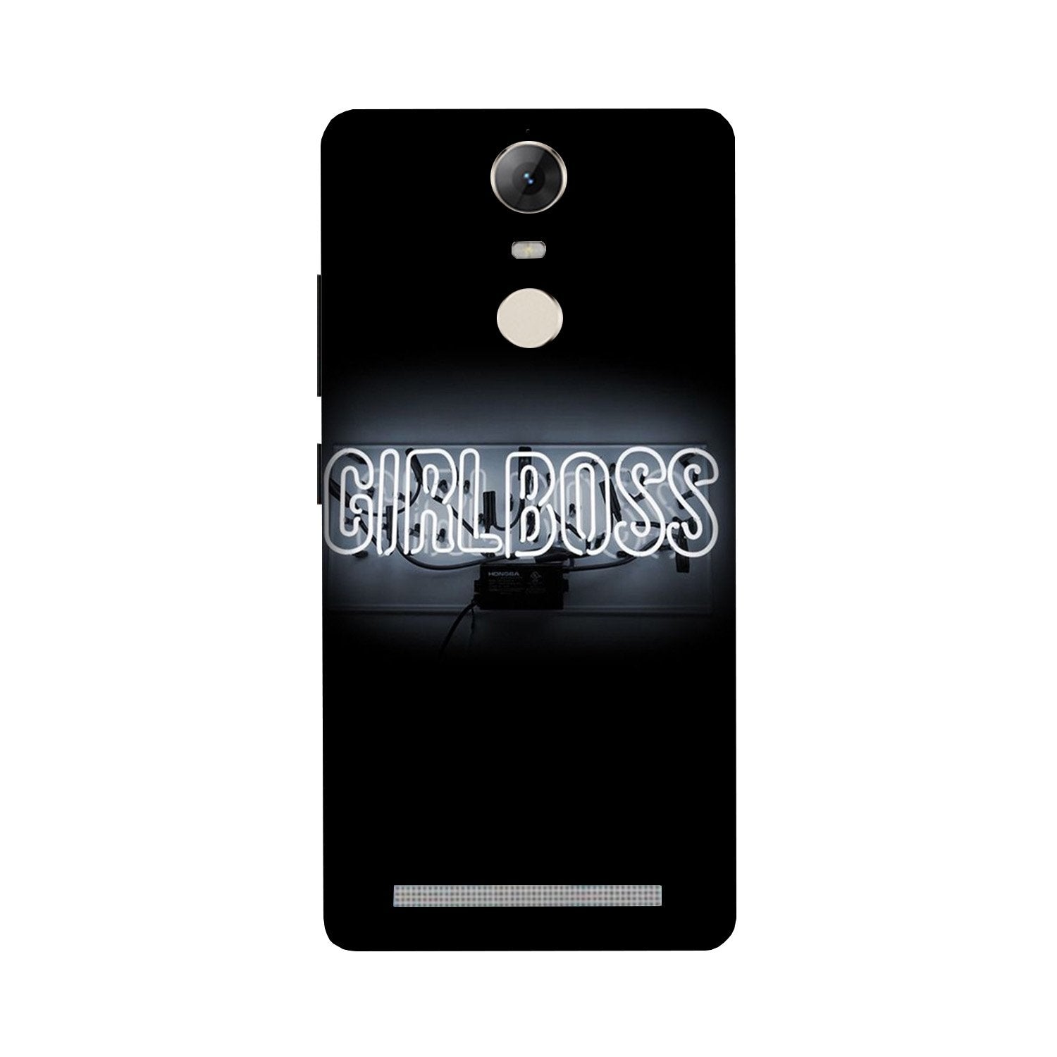 Girl Boss Black Mobile Back Case for Lenovo Vibe K5 Note (Design - 268) Girl Boss Black Case for Lenovo Vibe K5 Note (Design No. 268)