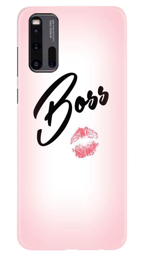 Boss Mobile Back Case for Vivo iQ00 3 (Design - 59) Boss Case for Vivo iQ00 3