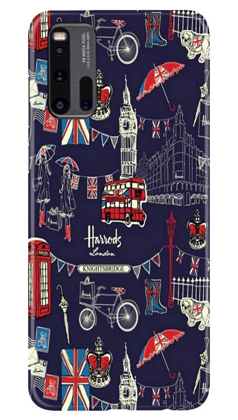 Love London Mobile Back Case for Vivo iQ00 3 (Design - 75) Love London Case for Vivo iQ00 3