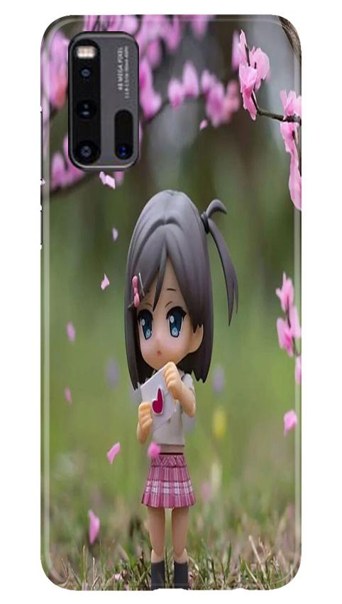Cute Girl Mobile Back Case for Vivo iQ00 3 (Design - 92) Cute Girl Case for Vivo iQ00 3