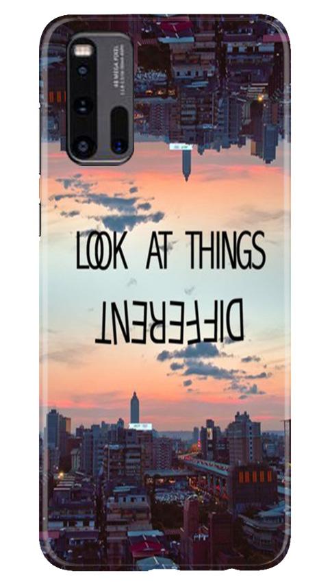 Look at things different Mobile Back Case for Vivo iQ00 3 (Design - 99) Look at things different Case for Vivo iQ00 3