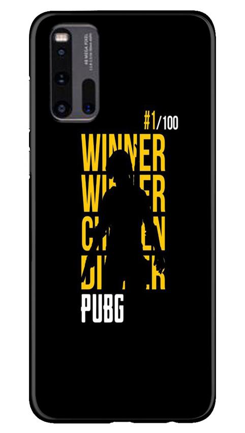 Pubg Winner Winner Mobile Back Case for Vivo iQ00 3 (Design - 177) Pubg Winner Winner Case for Vivo iQ00 3 (Design - 177)