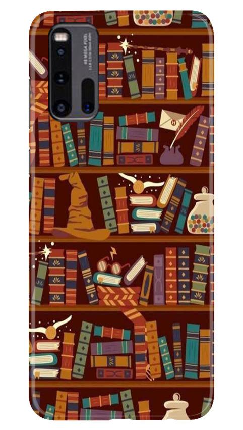 Book Shelf Mobile Back Case for Vivo iQ00 3 (Design - 390) Book Shelf Mobile Back Case for Vivo iQ00 3 (Design - 390)