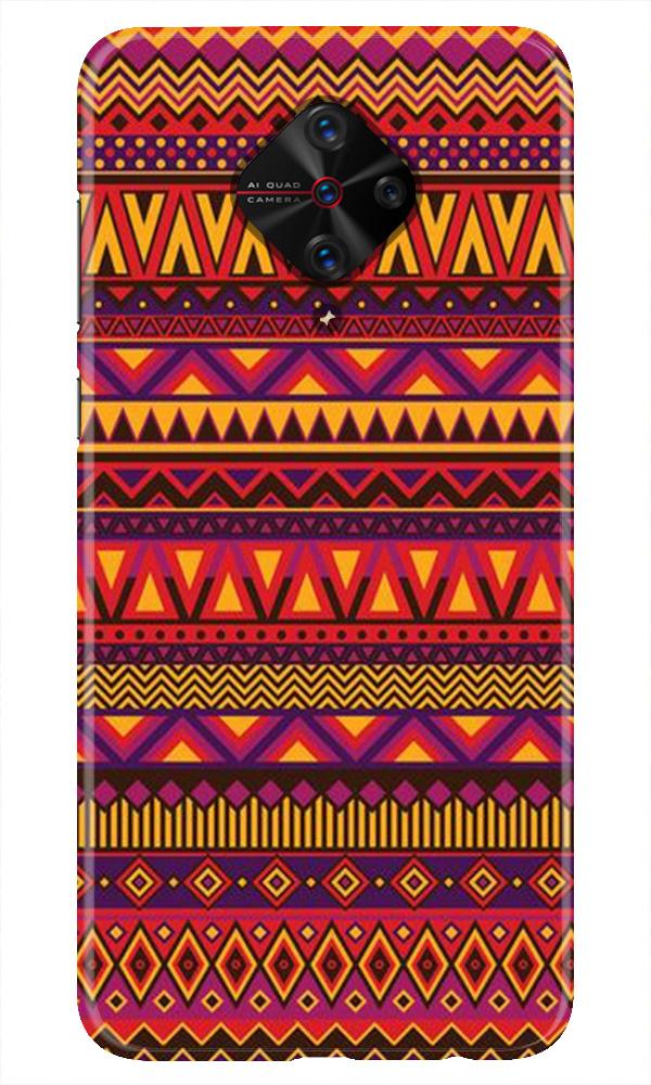 Zigzag line pattern2 Mobile Back Case for Vivo S1 Pro (Design - 10) Zigzag line pattern2 Case for Vivo S1 Pro