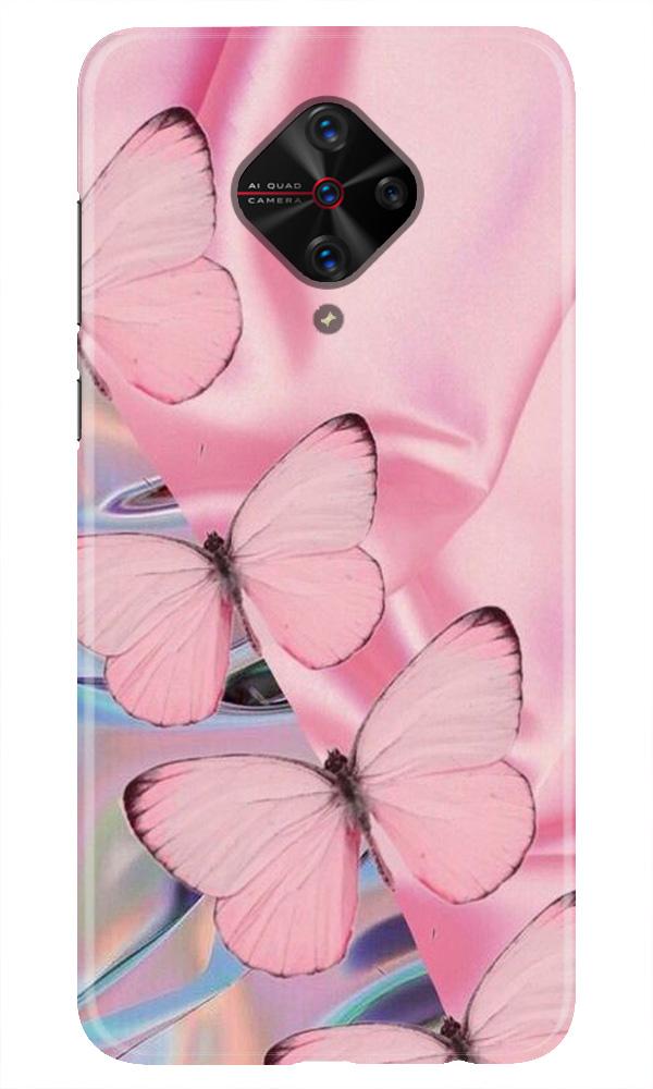 Butterflies Mobile Back Case for Vivo S1 Pro (Design 26)