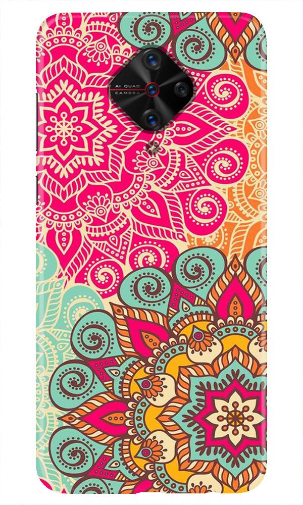 Rangoli art2 Mobile Back Case for Vivo S1 Pro (Design - 29) Rangoli art2 Case for Vivo S1 Pro