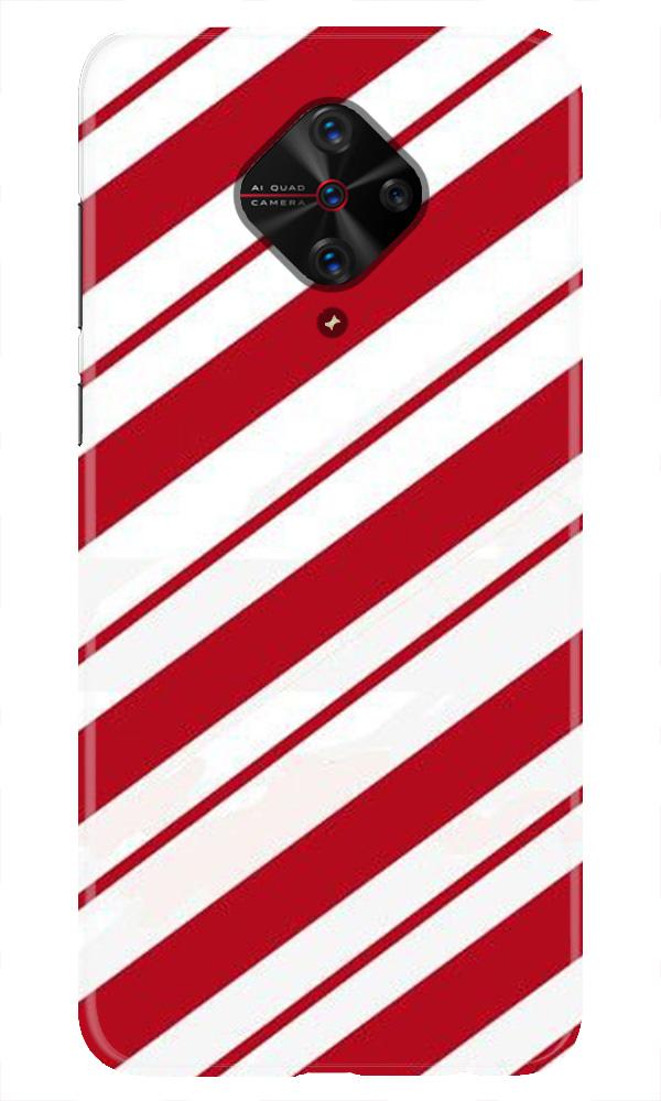 Red White Mobile Back Case for Vivo S1 Pro (Design - 44) Red White Case for Vivo S1 Pro