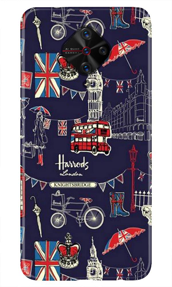 Love London Mobile Back Case for Vivo S1 Pro (Design - 75) Love London Case for Vivo S1 Pro