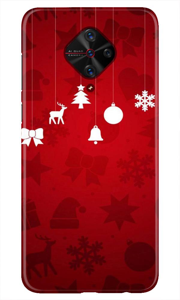 Christmas Mobile Back Case for Vivo S1 Pro (Design - 78) Christmas Case for Vivo S1 Pro