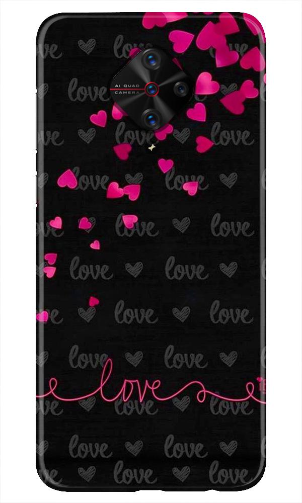 Love in Air Mobile Back Case for Vivo S1 Pro (Design - 89) Love in Air Case for Vivo S1 Pro